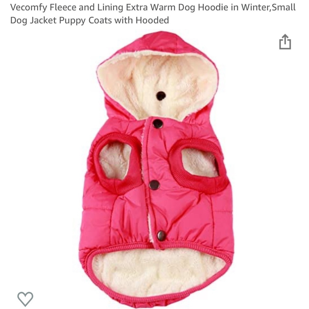 Small dog coat